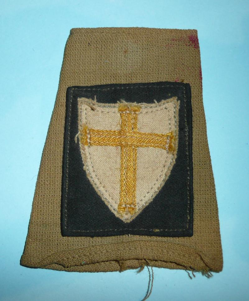WW2 North African Campaign Eighth 8th Army Embroidered Formation Sign on KD Slip-On