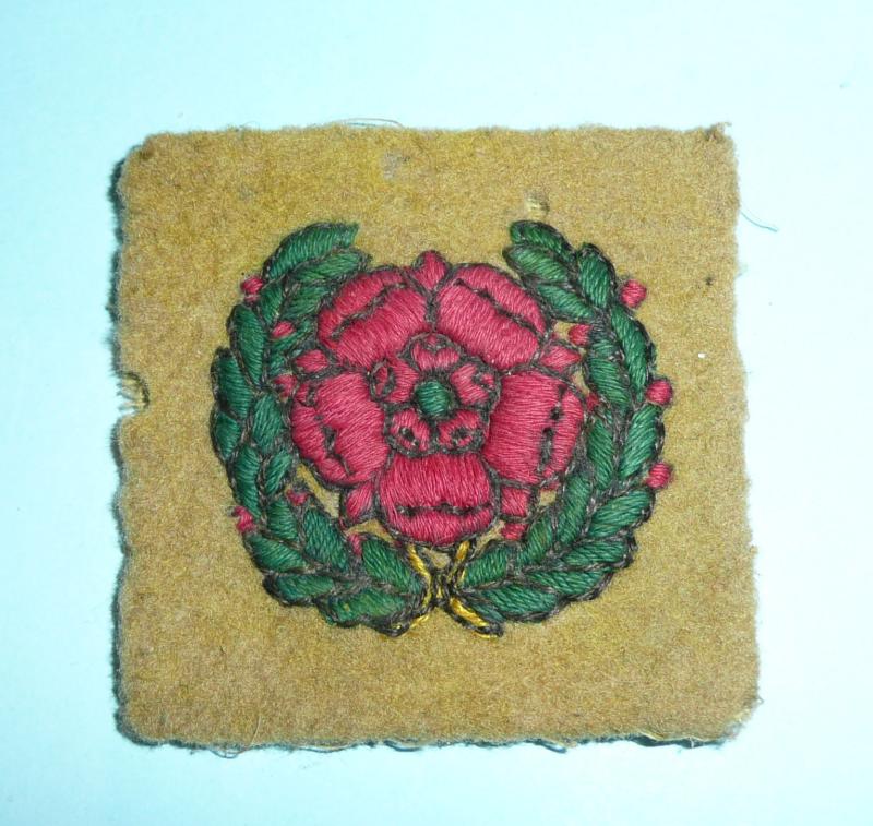 Cold War Lancastrian Infantry Training Brigade Woven Formation Sign Flash Patch Designation Badge