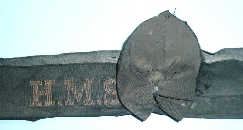 WW2 Royal Navy  - WRNS Cap Tally