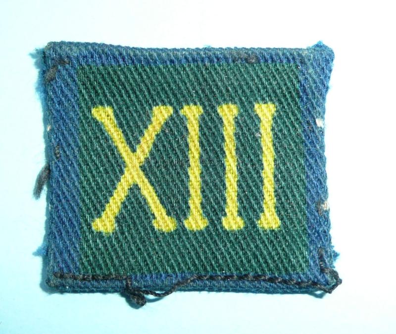 WW2 Somerset Light Infantry Territorial Battalions (5th, 7th, 10th and 30th) Printed Cloth Regimental Designation
