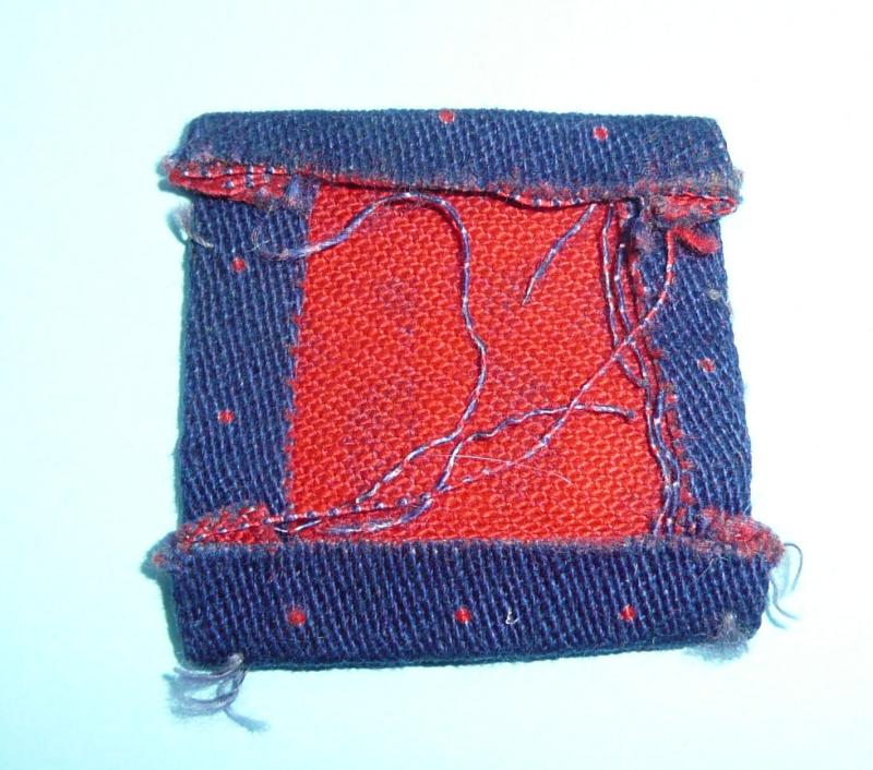 WW2 - 133rd LAA Light Anti Aircraft Regiment RA Printed Cloth Formation Sign Flash Regimental Designation Patch Badge