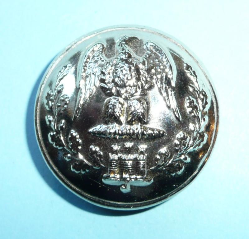 Essex Regiment AA Anodised Aluminium Staybrite Large Pattern Gold Coloured Button