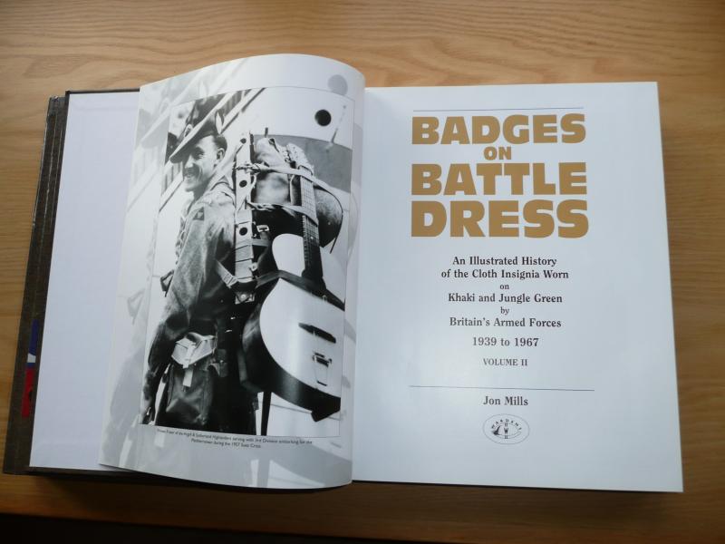 Badges on BattleDress (Jon Mills) Vols 1 & 2  - Additional photos