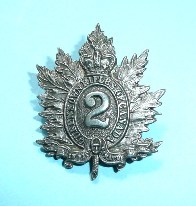 Canada - Queen's Own Rifles of Canada Sweetheart Brooch Pin Badge Brooch