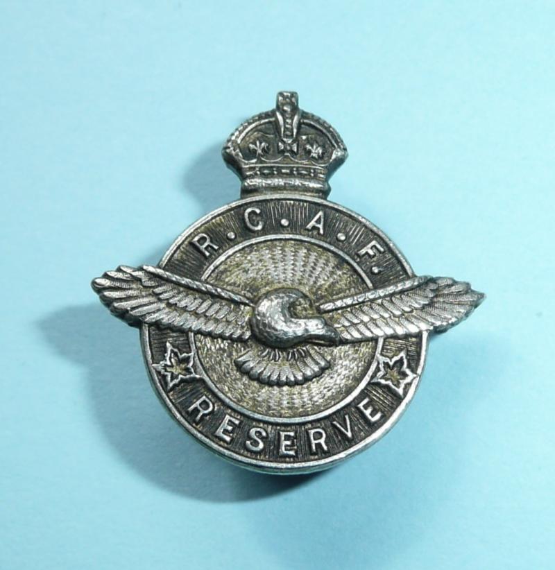 WW2 Canada - Original RCAF Reserve Silver Wing Lapel Badge – Birks