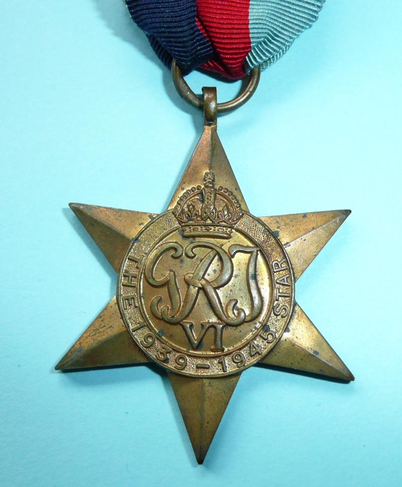 WW2 Full Size Original 1939 - 1945 Star Medal