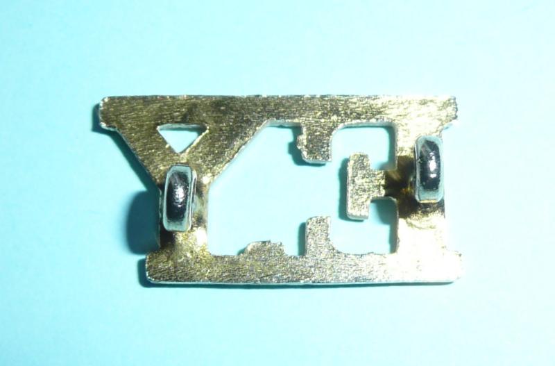The Essex Yeomanry - Three Different Patterns of Shoulder Title
