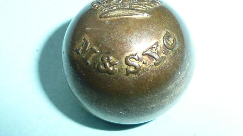 George III / Napoleonic Manchester & Salford Yeomanry Cavalry Officers Ball Tunic Button - Peterloo