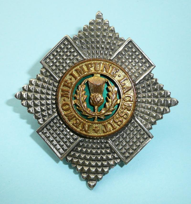 Royal Scots Officers / Senior NCOs Full Dress Cap Badge