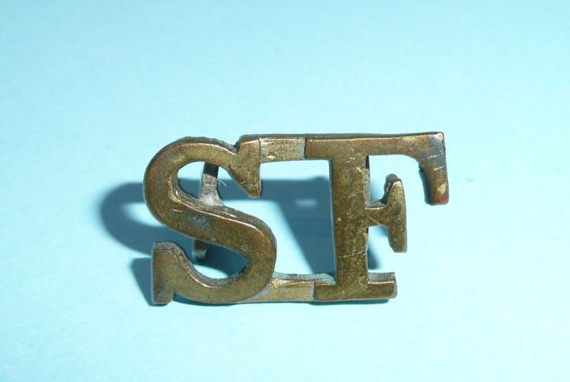 Royal Scots Fusiliers (early pre 1907 pattern) Other Ranks Shoulder Title