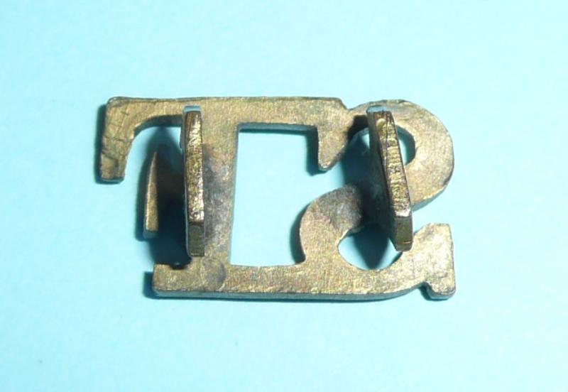 Royal Scots Fusiliers (early pre 1907 pattern) Other Ranks Shoulder Title