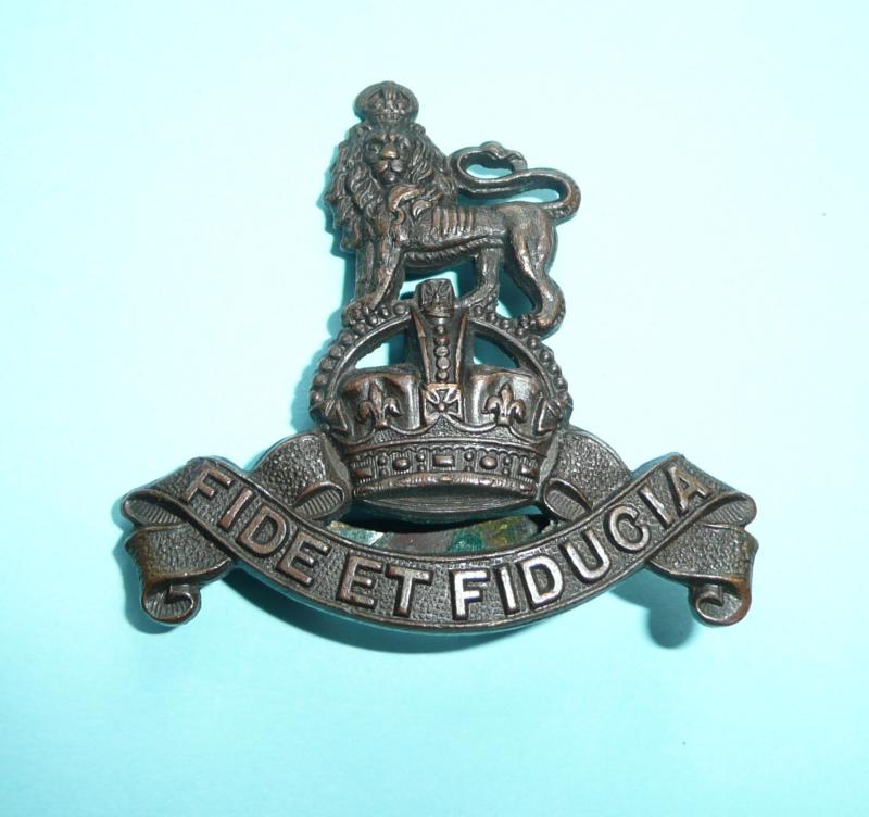 Royal Army Pay Corps (RAPC) Officer's OSD Cap Badge, King's Crown - Blades  - Gaunt