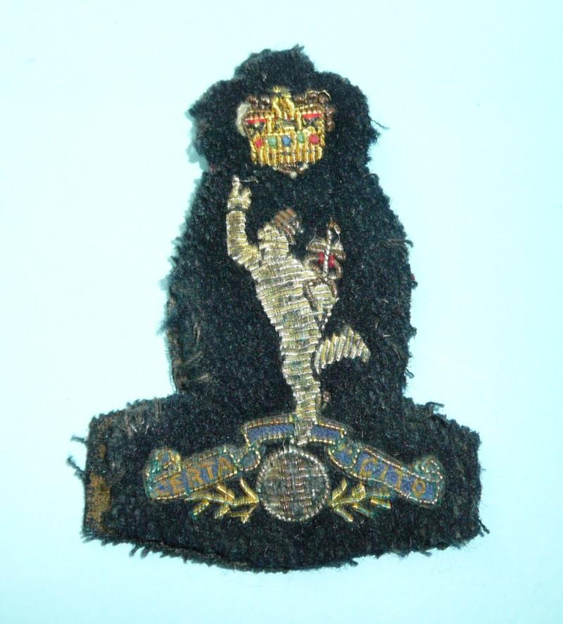 Royal Corps of Signals Officer's Bullion Wire Beret Cap Badge