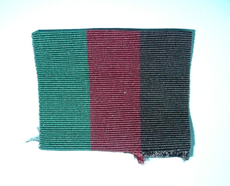Queen's Lancashire Regiment Ribbon Hat Pagri Flash
