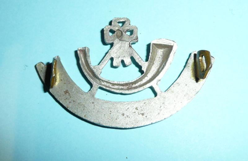 Somerset & Cornwall Light Infantry (SCLI) White Metal Shoulder Title