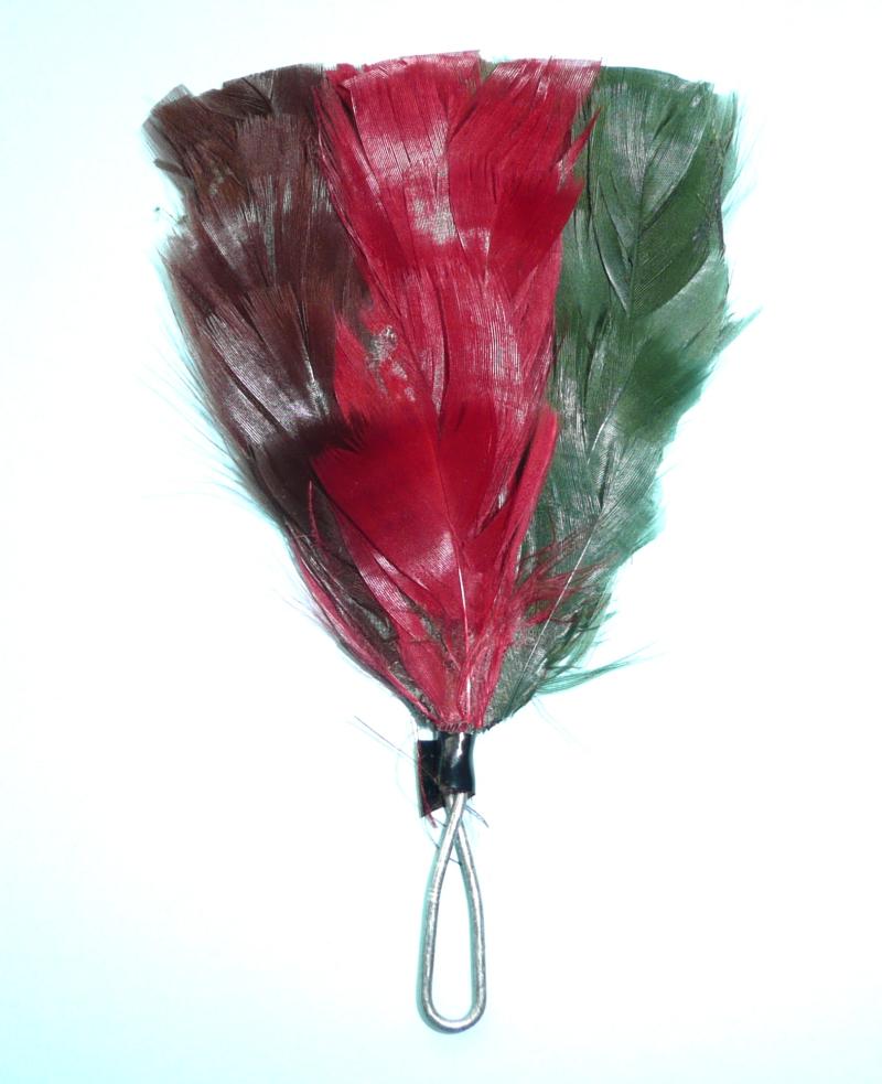 Royal Tank Regiment (RTR) Band Feather Hackle Plume