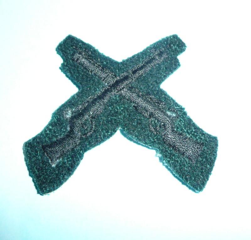 6th QEO / 7th DEO / 10th PM0 / Gurkha Rifles Marksman Woven Cloth Proficiency Trade Arm Badge