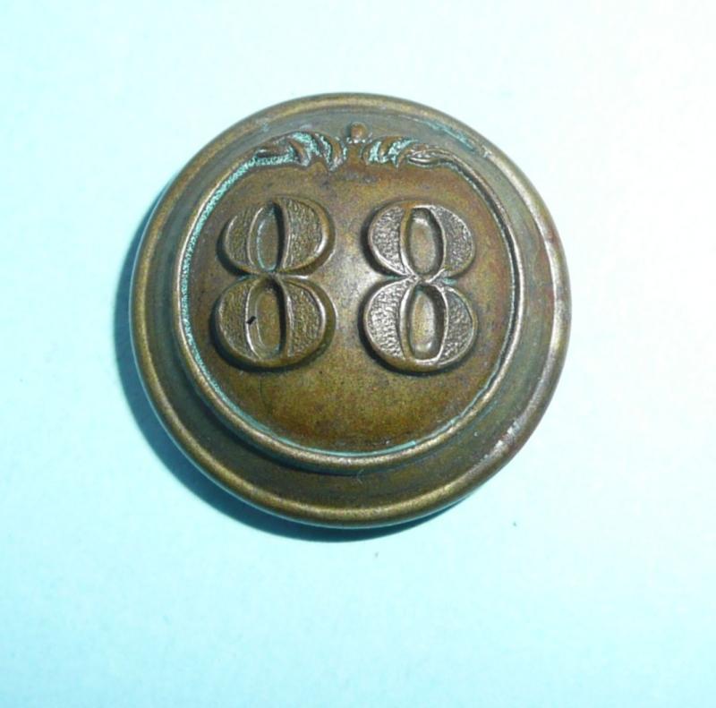 88th Regiment of Foot (1st Battalion Connaught Rangers) Other Ranks Medium Pattern Brass Button