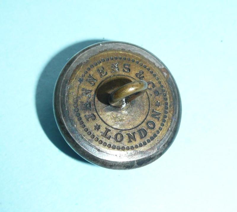 Irish Militia - Galway Militia Officer's Silver Plated Medium Pattern Coatee Button